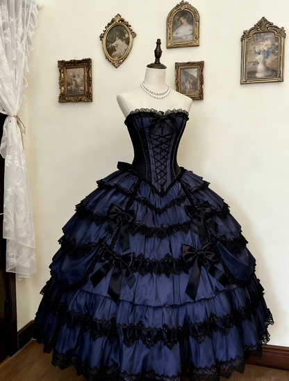 Robe de bal violette pour Sweet 16 avec dentelle, robe de fête mignonne pour adolescentes J8659