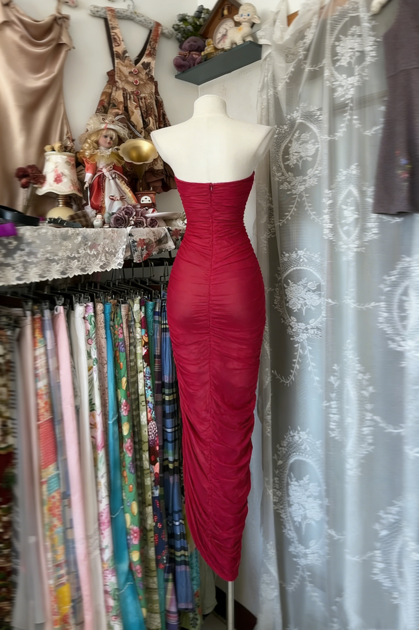 Robe de soirée fourreau noire sexy longue avec fente J8826