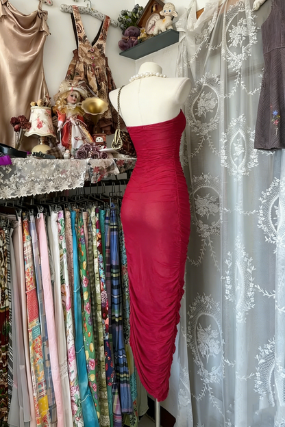 Robe de soirée fourreau noire sexy longue avec fente J8826