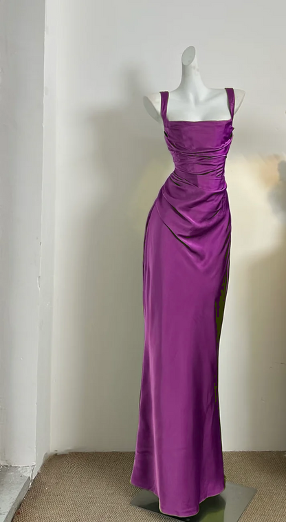 Elegant Green Long Prom Dress Simple Formal Party Dress J8916