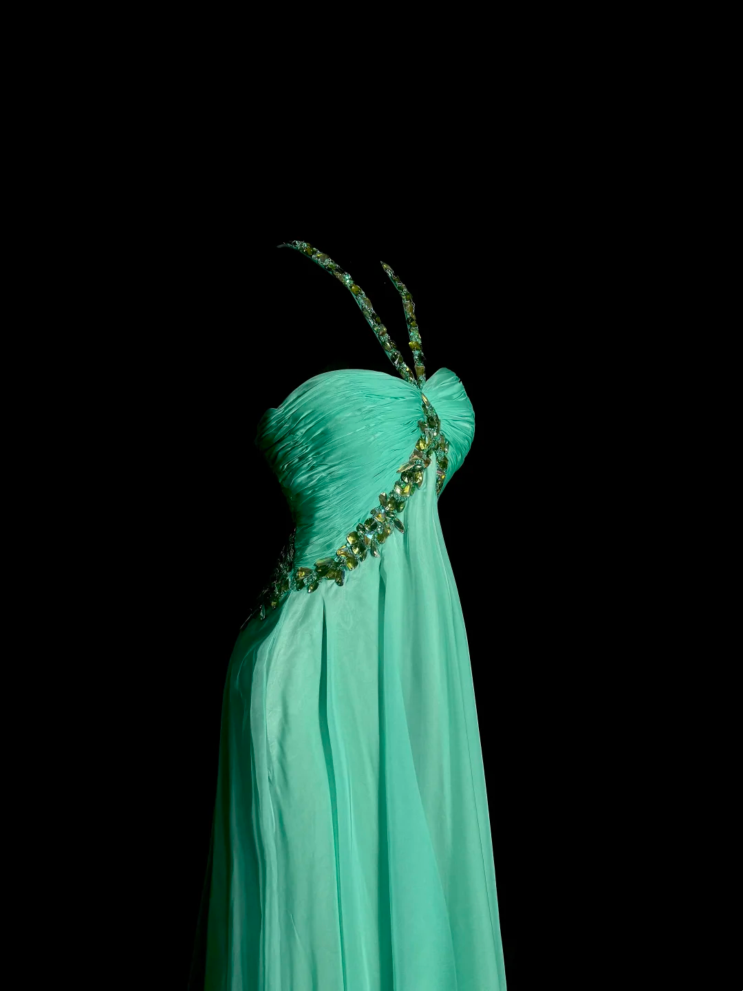 Robe de soirée fourreau noire sexy longue avec fente J8826