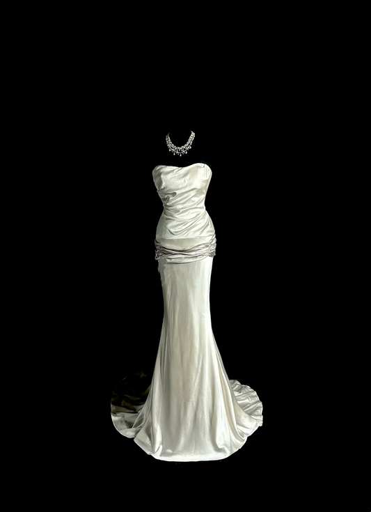 Robe de soirée fourreau noire sexy longue avec fente J8826