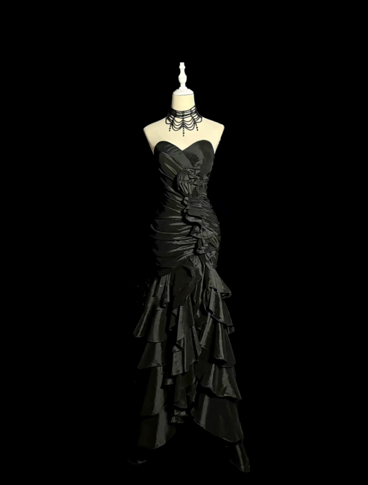 Rosa Etuikleid, lang, mit Seitenschlitz, Satin, formelles Kleid J8820