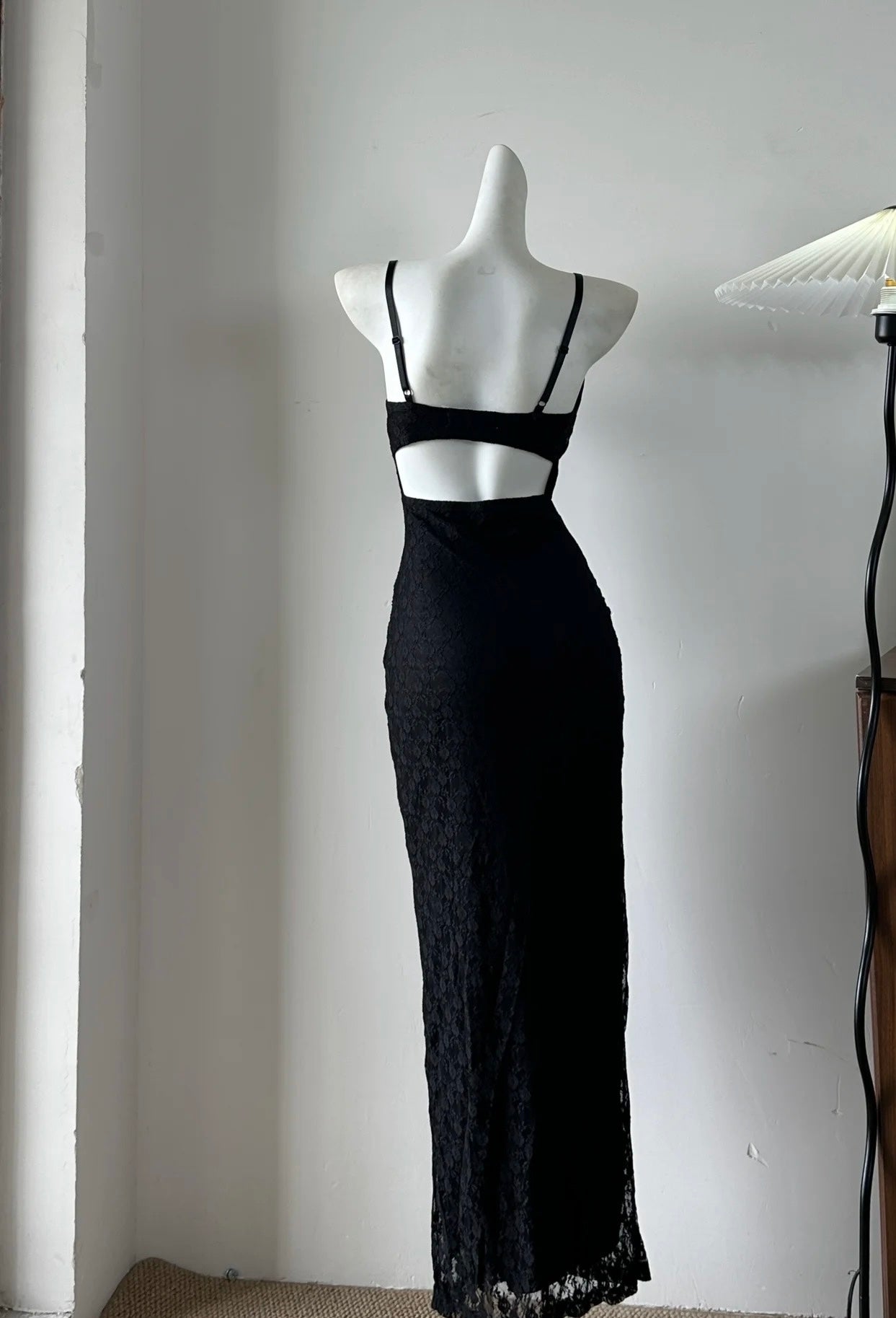 Rosa Etuikleid, lang, mit Seitenschlitz, Satin, formelles Kleid J8820