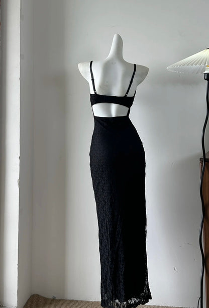 Rosa Etuikleid, lang, mit Seitenschlitz, Satin, formelles Kleid J8820