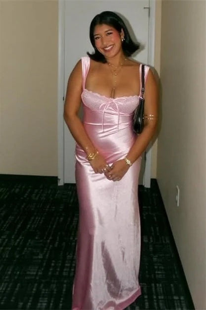 Robe de soirée fourreau noire sexy longue avec fente J8826