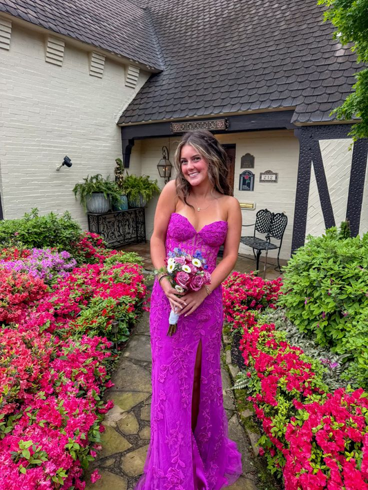 Robe de soirée fourreau noire sexy longue avec fente J8826