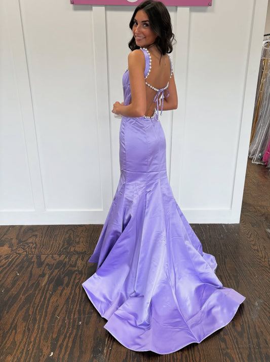 Robe de soirée fourreau noire sexy longue avec fente J8826