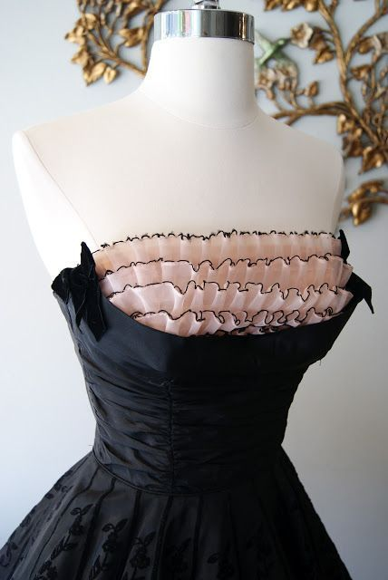 Black A Line Evening Dress Pink Pleated Birthday Dress J9007