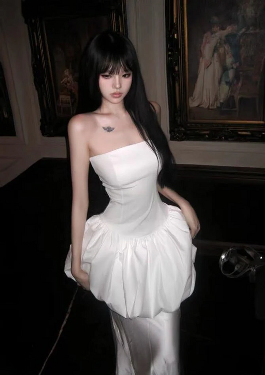 Robe de soirée fourreau noire sexy longue avec fente J8826