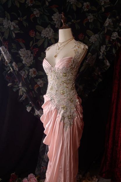 Robe de soirée fourreau noire sexy longue avec fente J8826