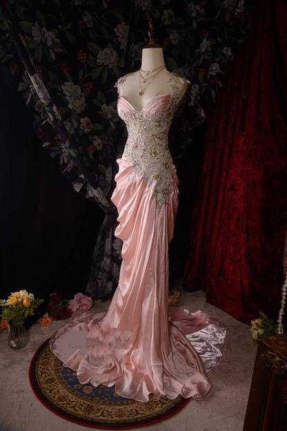 Robe de soirée fourreau noire sexy longue avec fente J8826