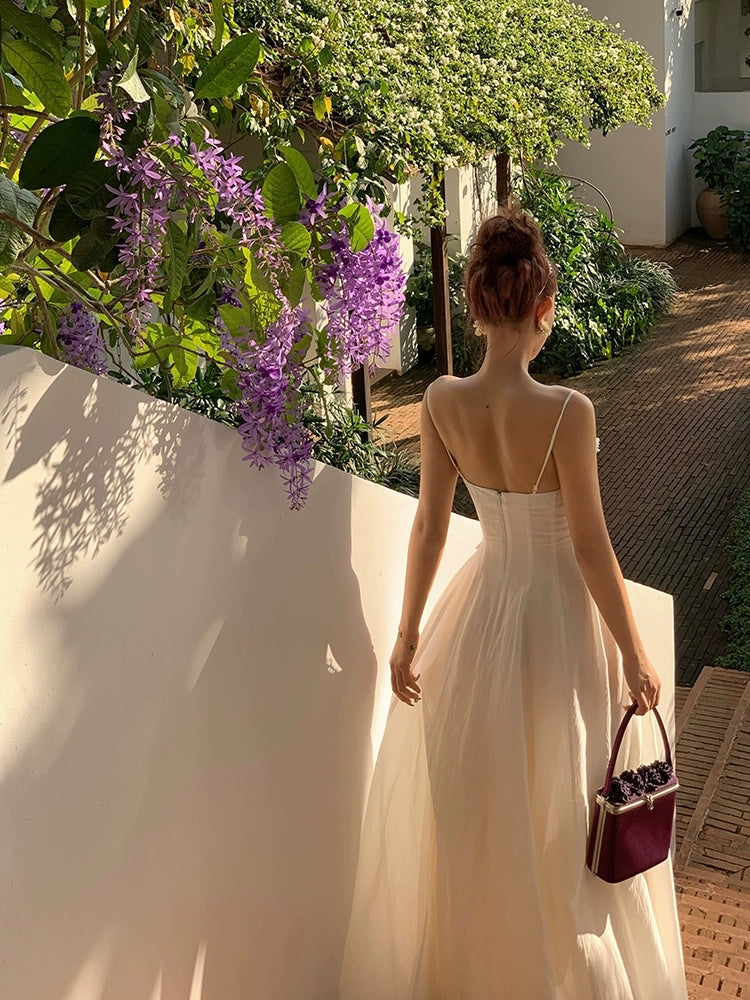 A Line Ivory Prom Dress Evening Dress Formal Party Dress J9059