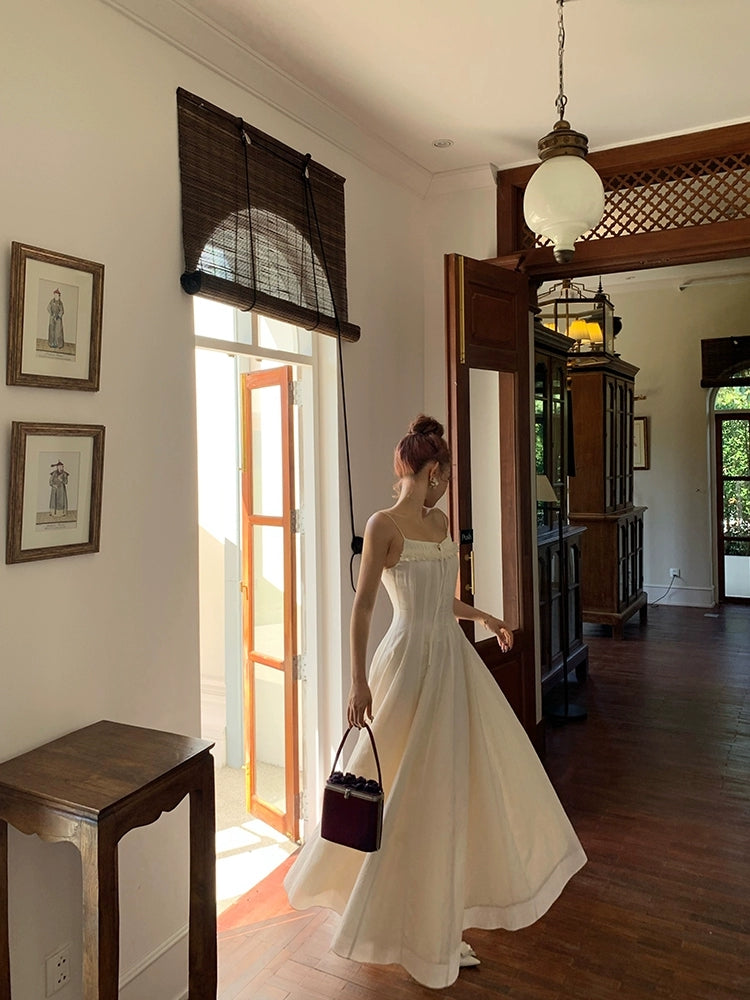 A Line Ivory Prom Dress Evening Dress Formal Party Dress J9059