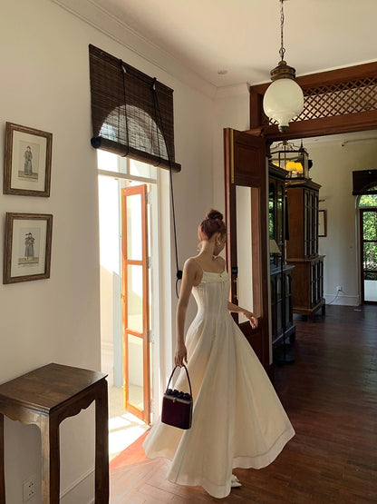 A Line Ivory Prom Dress Evening Dress Formal Party Dress J9059