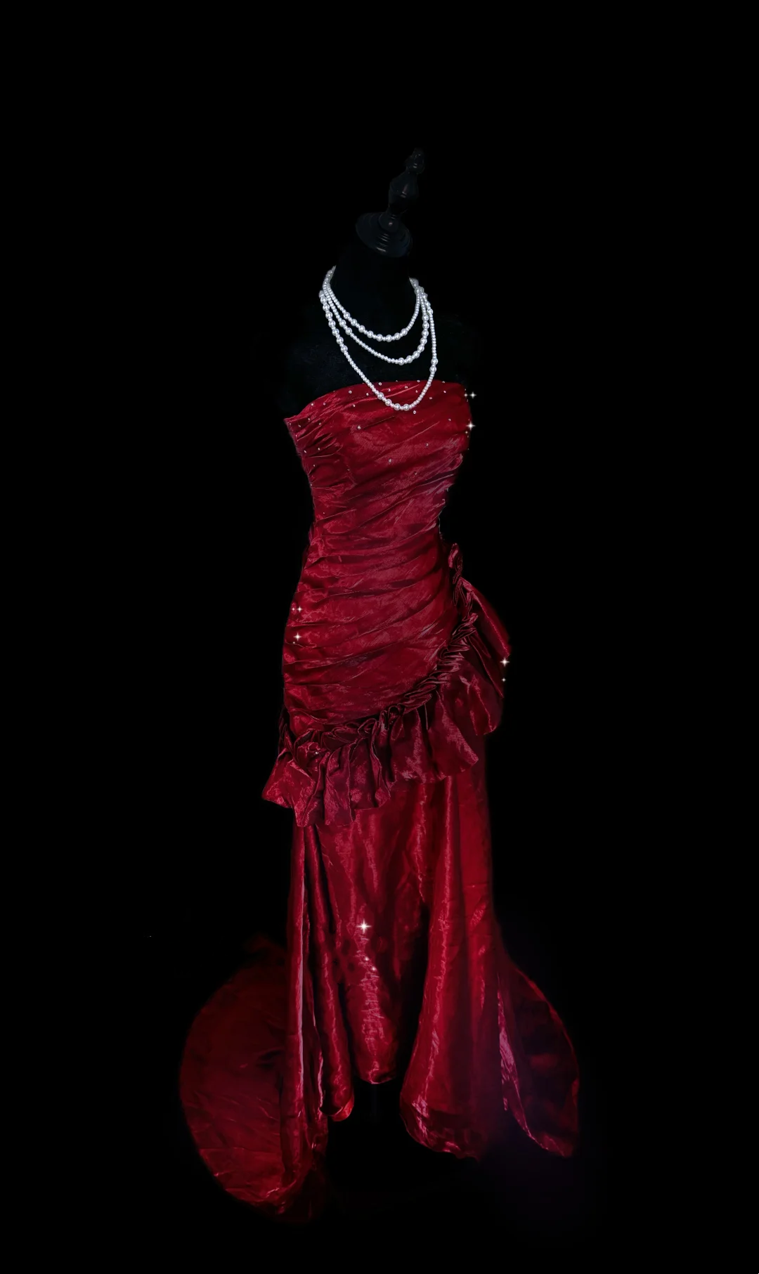 Robe de soirée fourreau noire sexy longue avec fente J8826