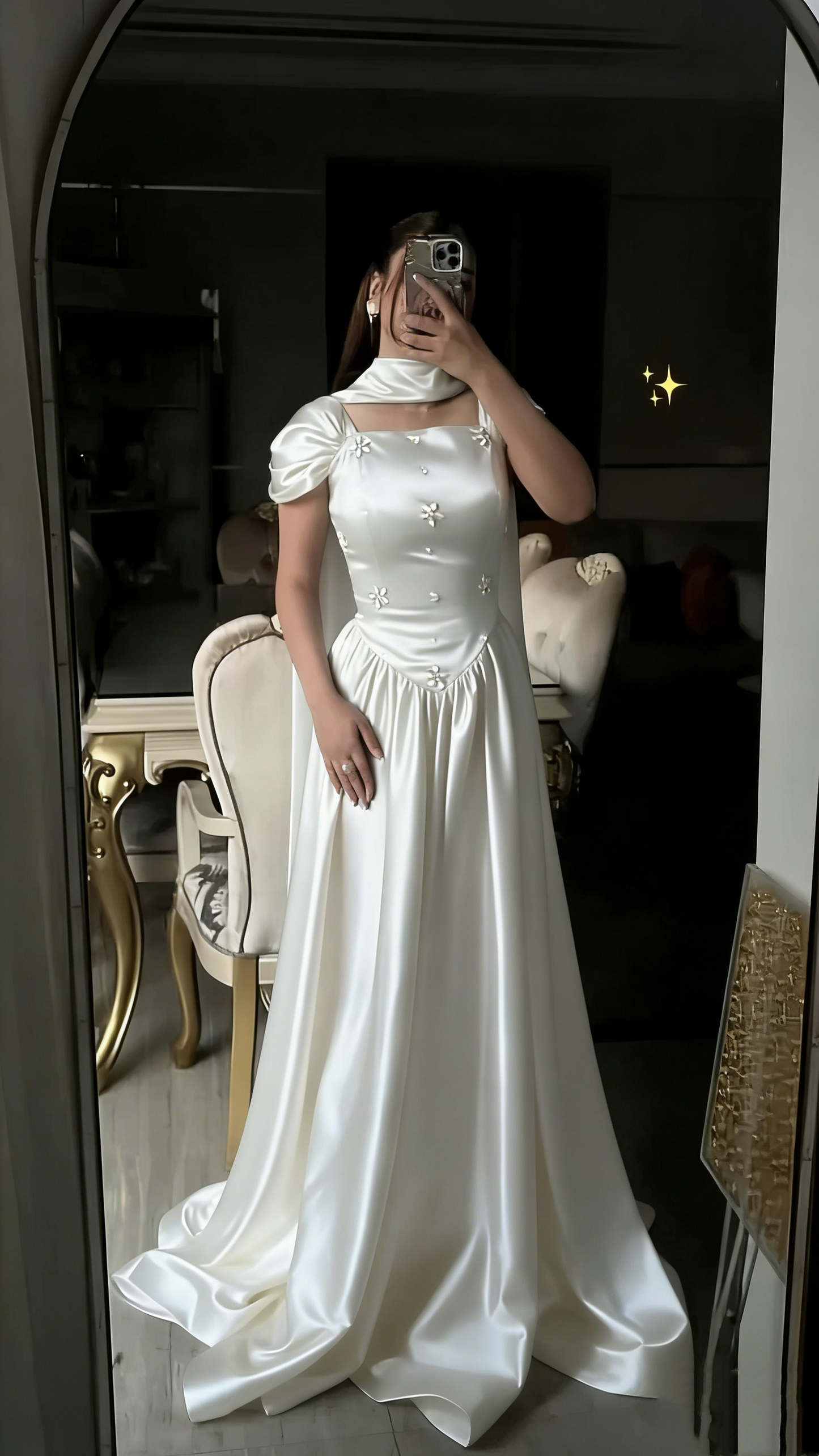 Blue A-Line Prom Dresses Beaded Long Evening Party Dress J9078