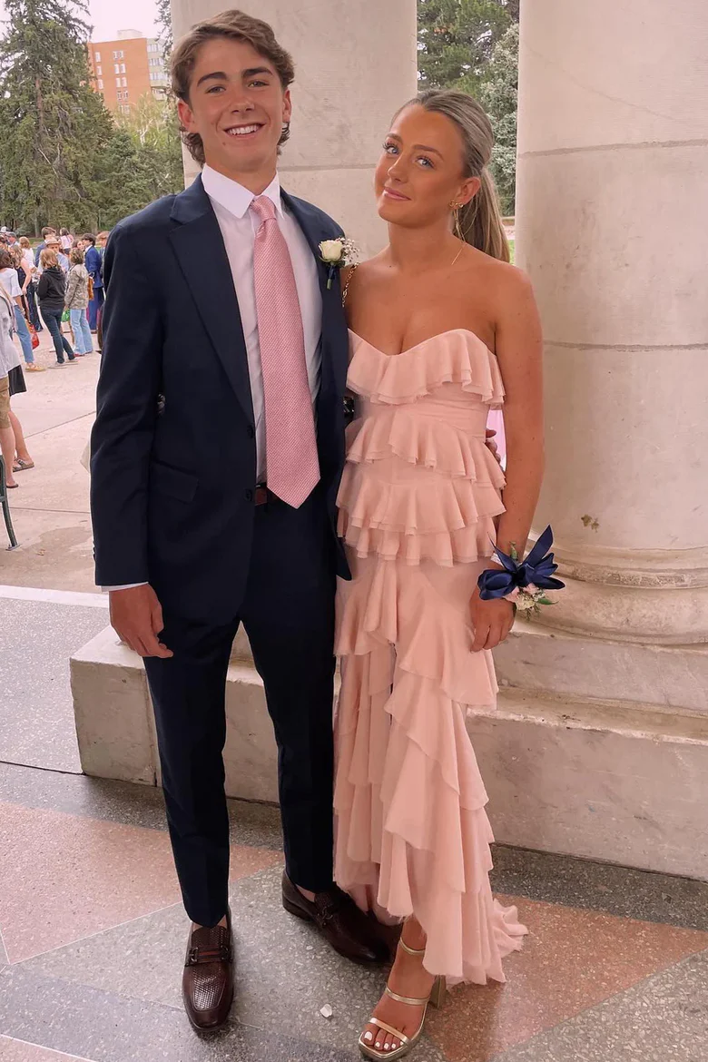 Robe de soirée fourreau noire sexy longue avec fente J8826