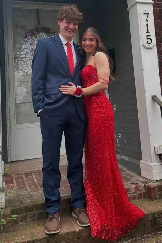 Robe de soirée fourreau noire sexy longue avec fente J8826