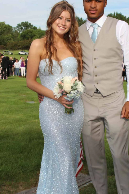 Robe de soirée fourreau noire sexy longue avec fente J8826