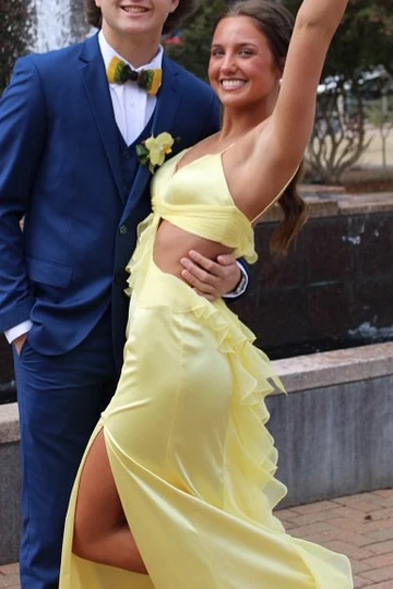 Robe de soirée fourreau noire sexy longue avec fente J8826