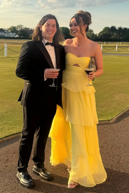 Rosa Etuikleid, lang, mit Seitenschlitz, Satin, formelles Kleid J8820