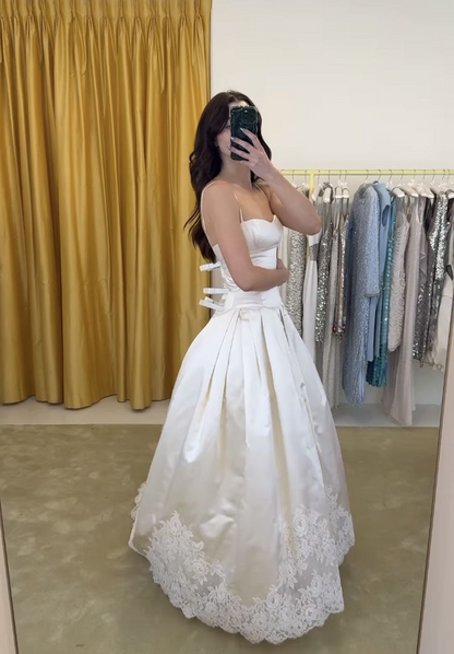 Rosa Etuikleid, lang, mit Seitenschlitz, Satin, formelles Kleid J8820