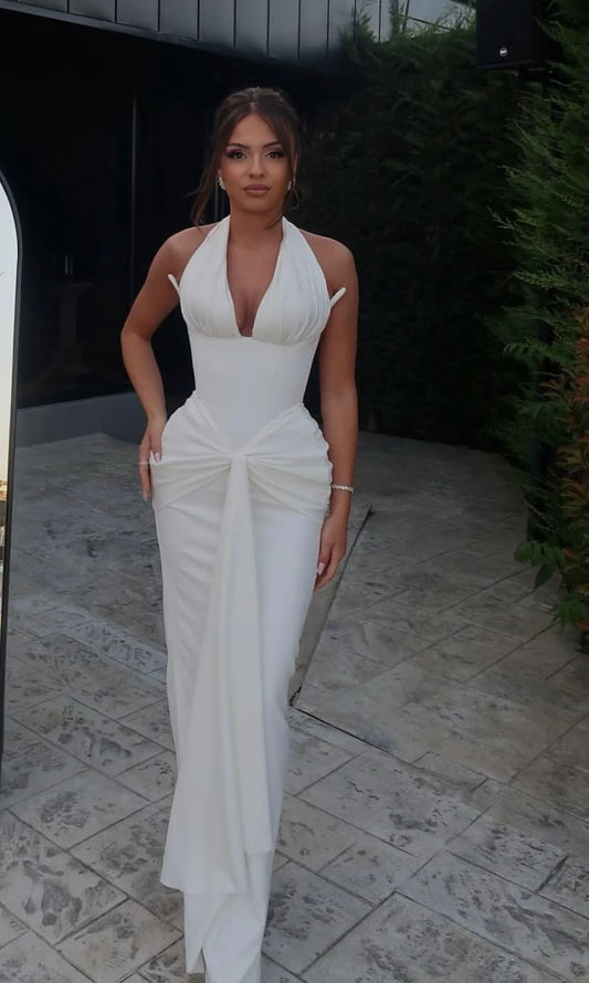 Robe de soirée fourreau noire sexy longue avec fente J8826