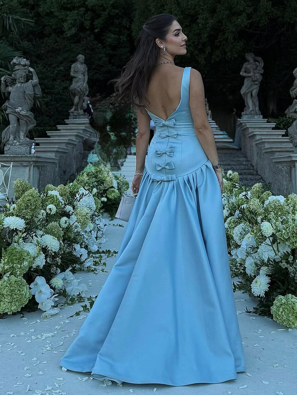 Robe de soirée fourreau noire sexy longue avec fente J8826