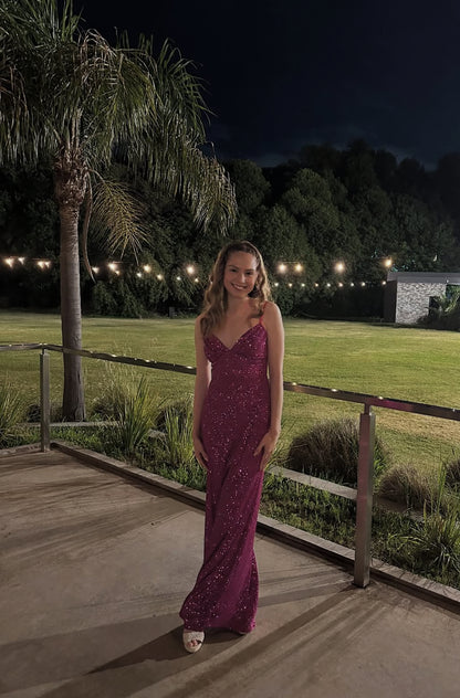 Robe de soirée fourreau noire sexy longue avec fente J8826