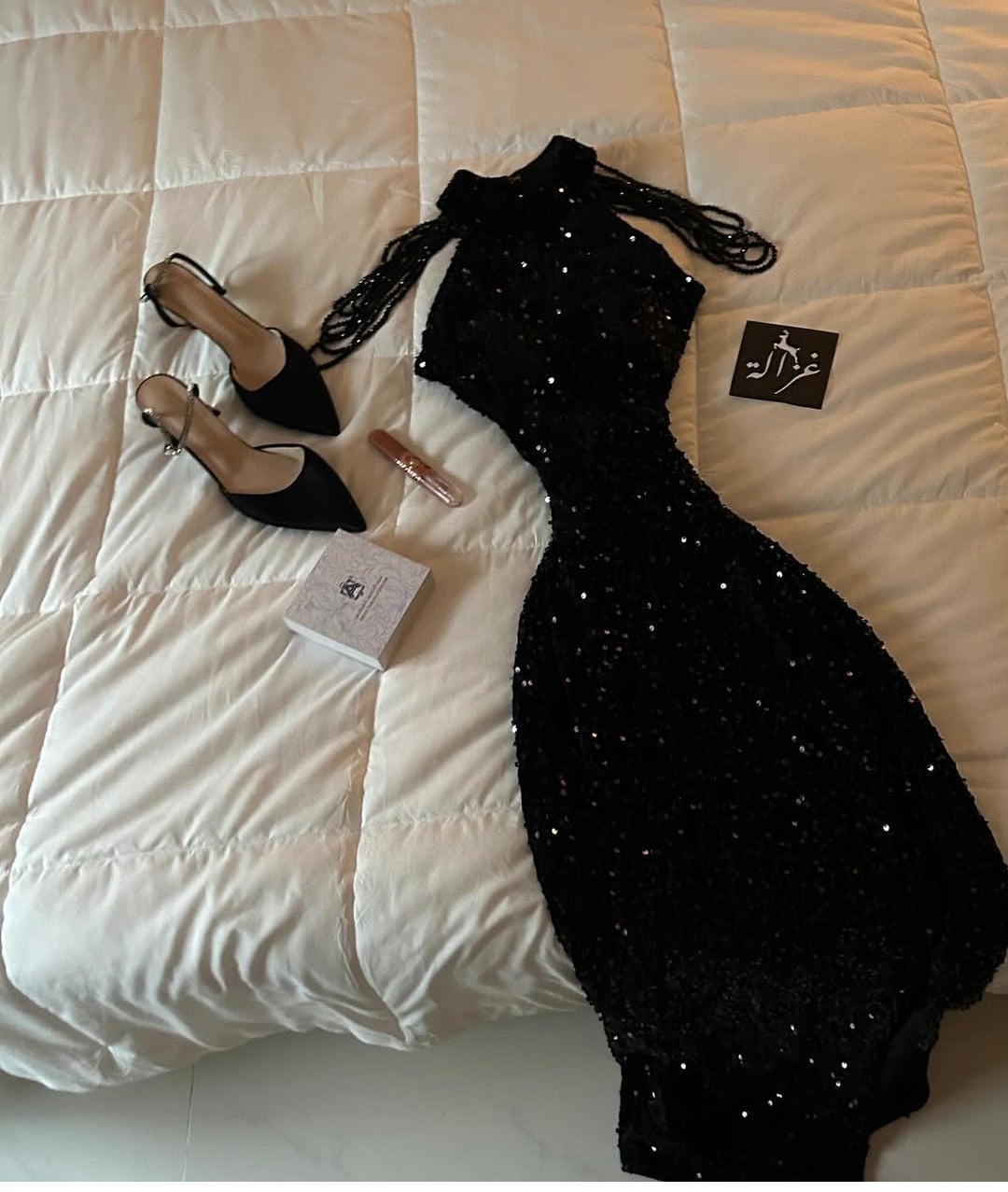 Robe de soirée fourreau noire sexy longue avec fente J8826