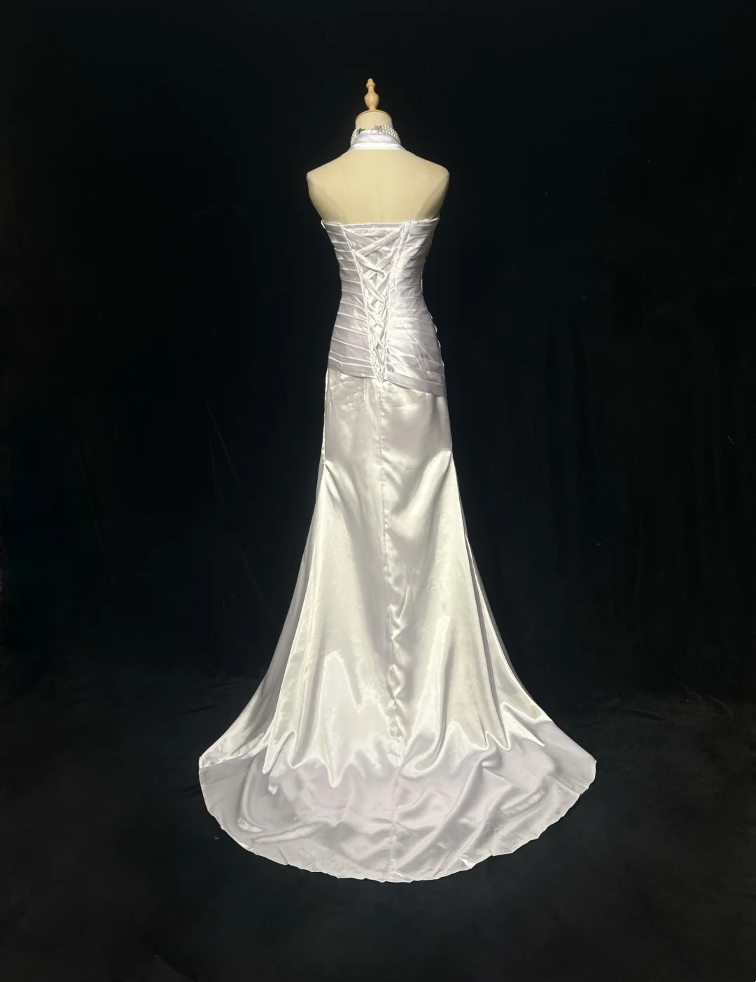 Robe de soirée fourreau noire sexy longue avec fente J8826