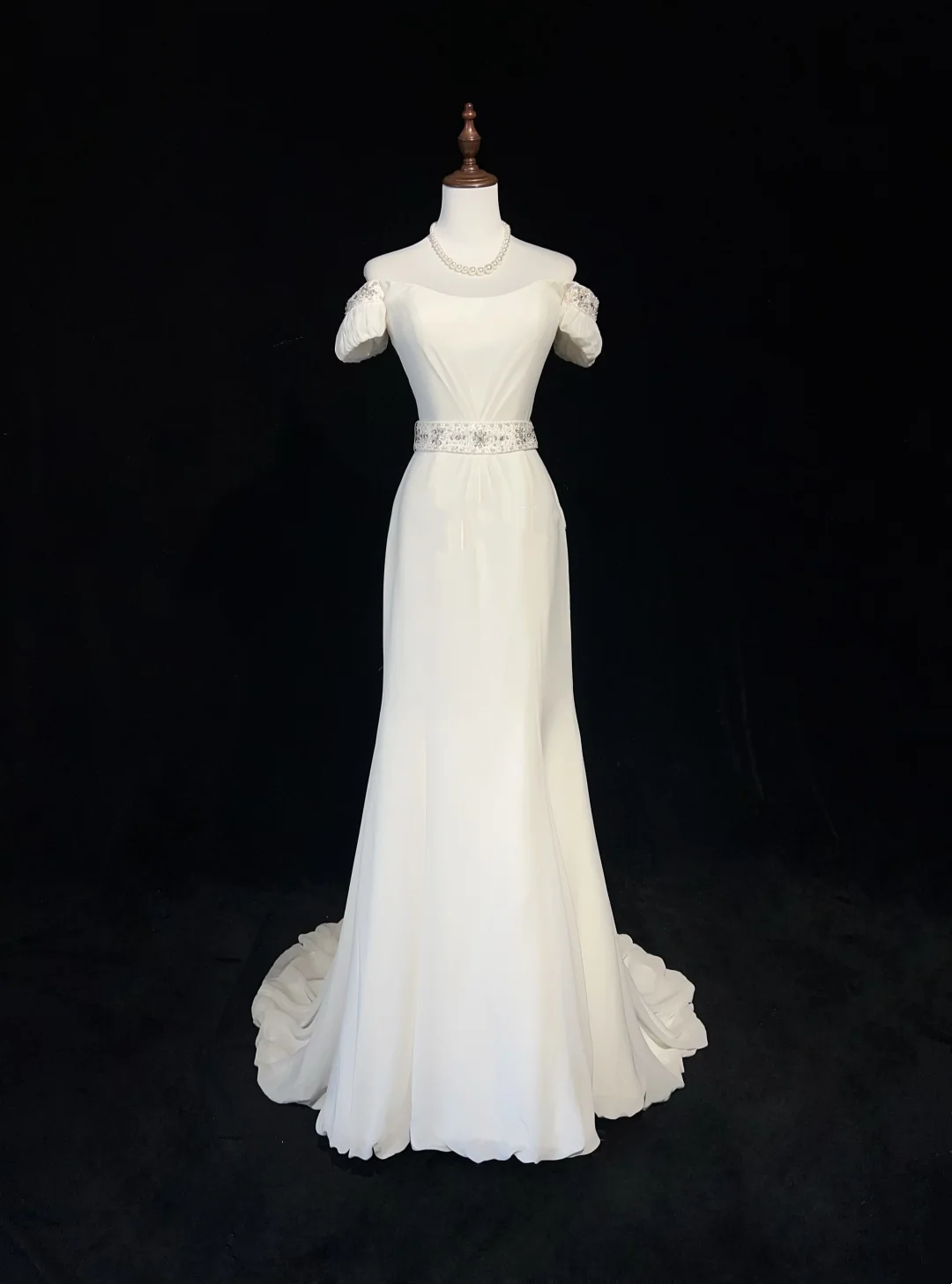 Rosa Etuikleid, lang, mit Seitenschlitz, Satin, formelles Kleid J8820