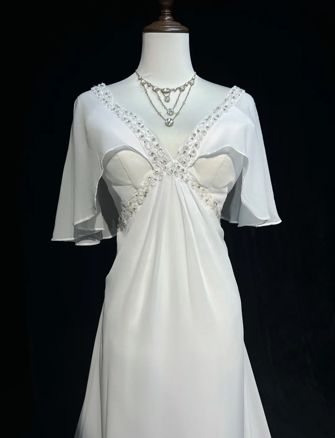 Rosa Etuikleid, lang, mit Seitenschlitz, Satin, formelles Kleid J8820