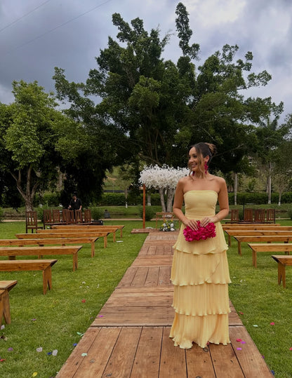 Rosa Etuikleid, lang, mit Seitenschlitz, Satin, formelles Kleid J8820