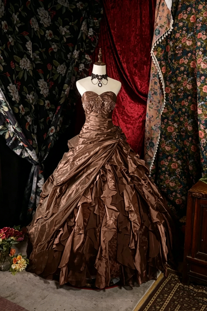 Rosa Etuikleid, lang, mit Seitenschlitz, Satin, formelles Kleid J8820