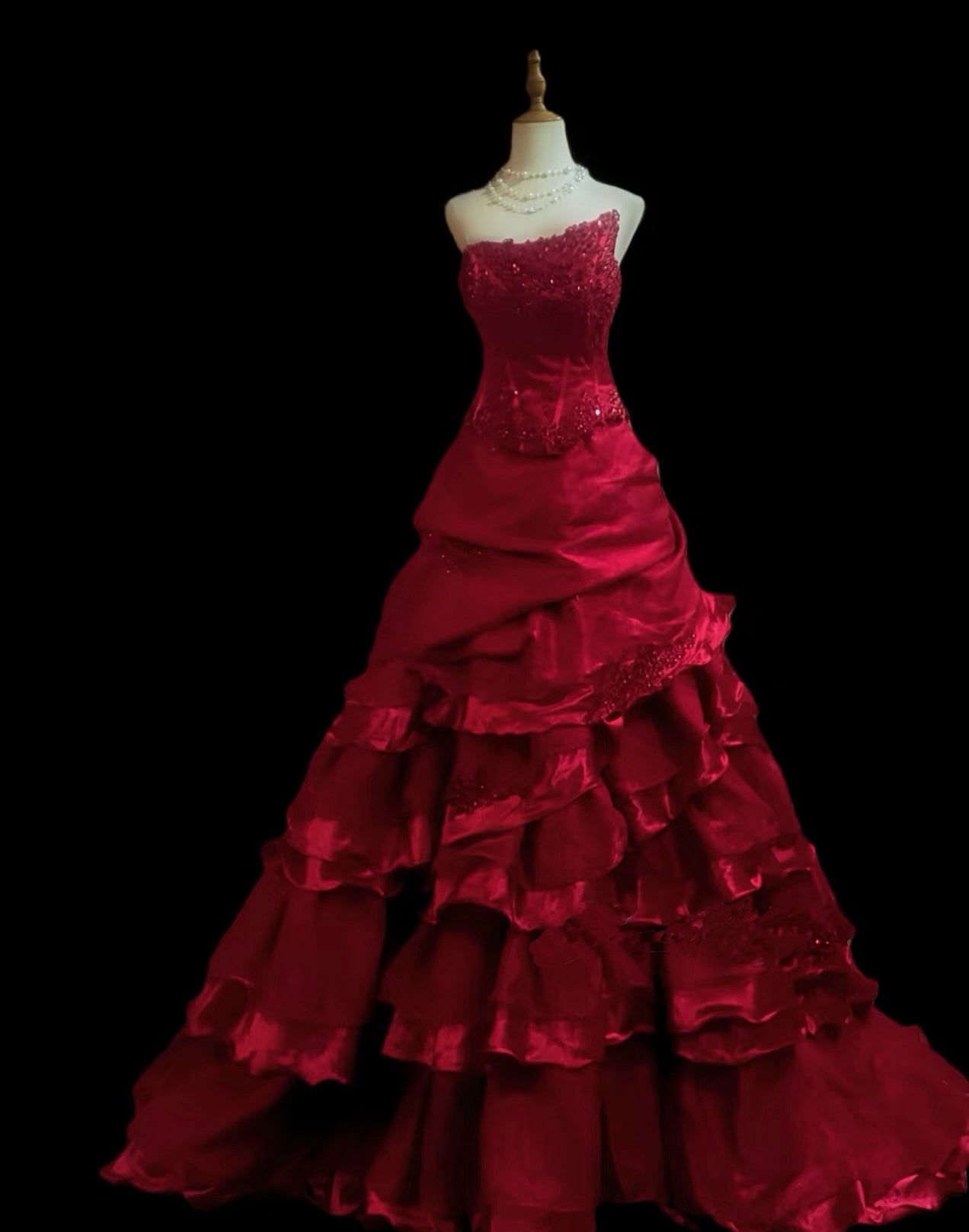 Rosa Etuikleid, lang, mit Seitenschlitz, Satin, formelles Kleid J8820