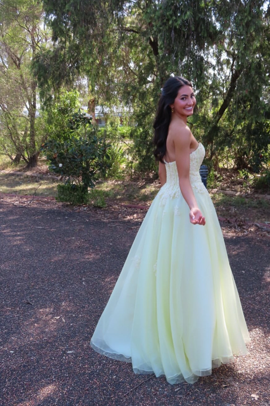 Rosa Etuikleid, lang, mit Seitenschlitz, Satin, formelles Kleid J8820