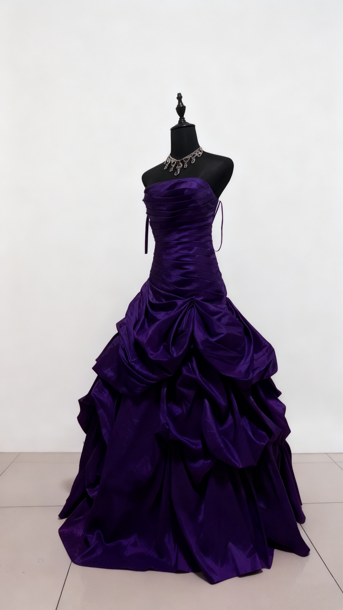 Strapless Red Formal Party Dress Satin Evening Dress Party Gowns J9360