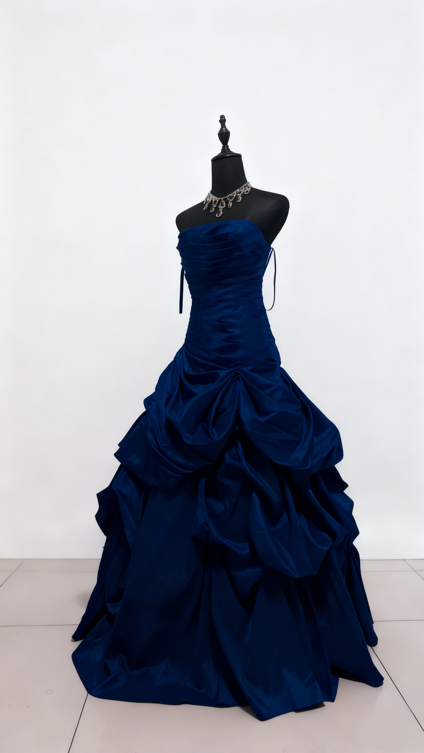 Strapless Red Formal Party Dress Satin Evening Dress Party Gowns J9360