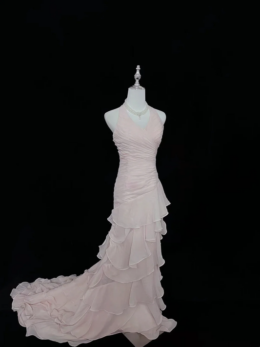 Trägerloses silbernes Vintage-Abendkleid, A-Linie, Geburtstagskleid J9370