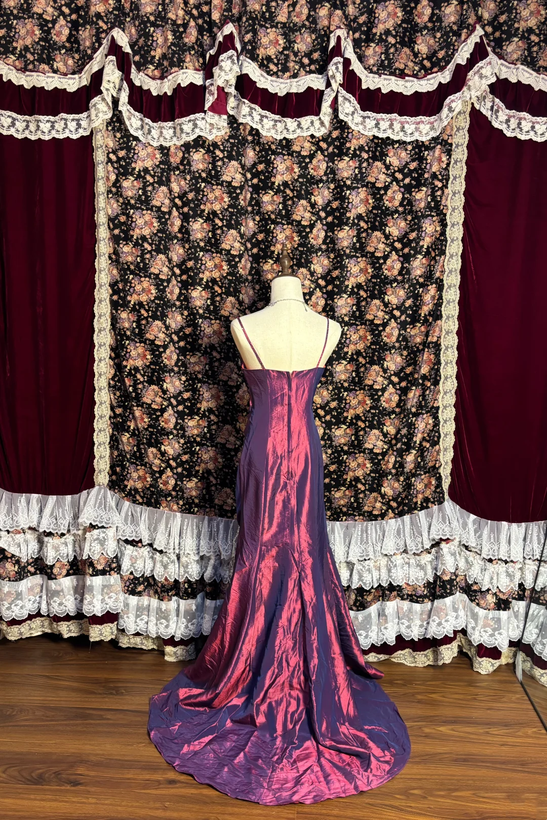 V Neck Mermaid Long Prom Dress Formal Evening Dress Party Dress J9393