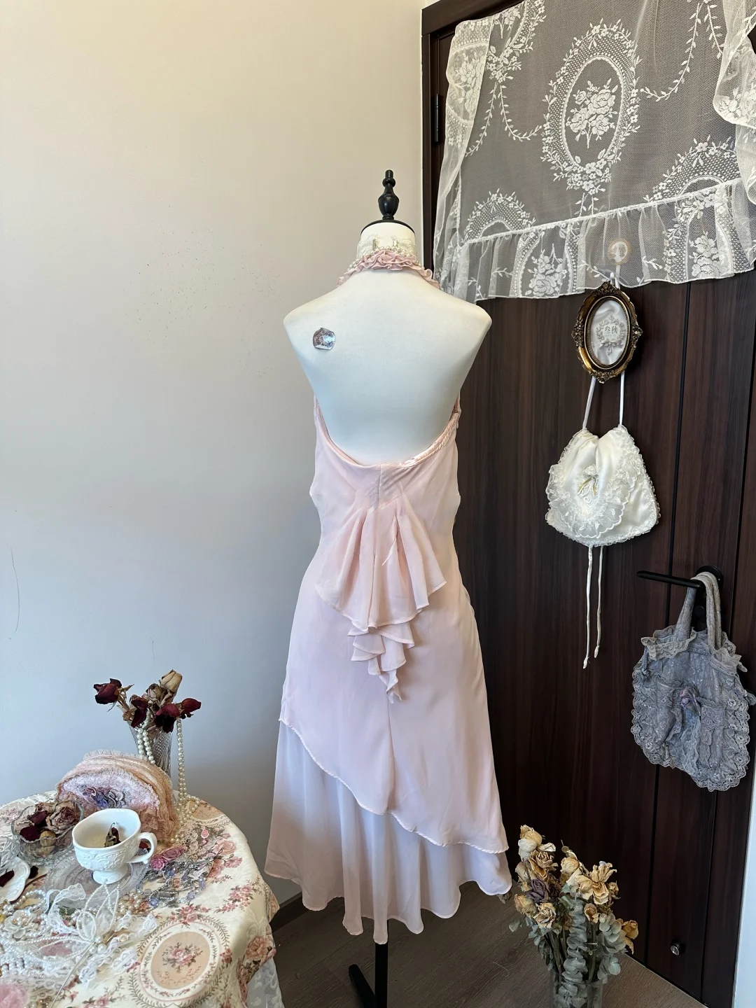 Robe de bal bustier violette en satin avec appliques, robe de soirée formelle J9413