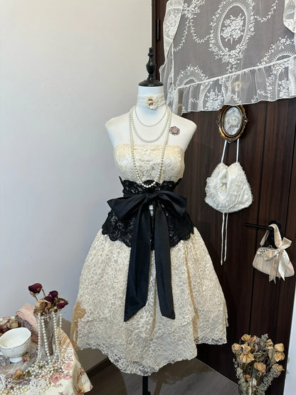 A Line Beige Short Dress Homecoming Dress Birthday Outfit J9443