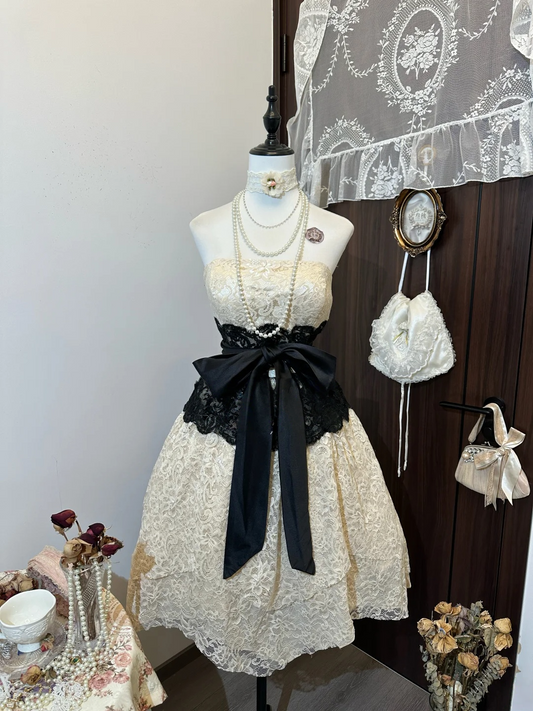 A Line Beige Short Dress Homecoming Dress Birthday Outfit J9443