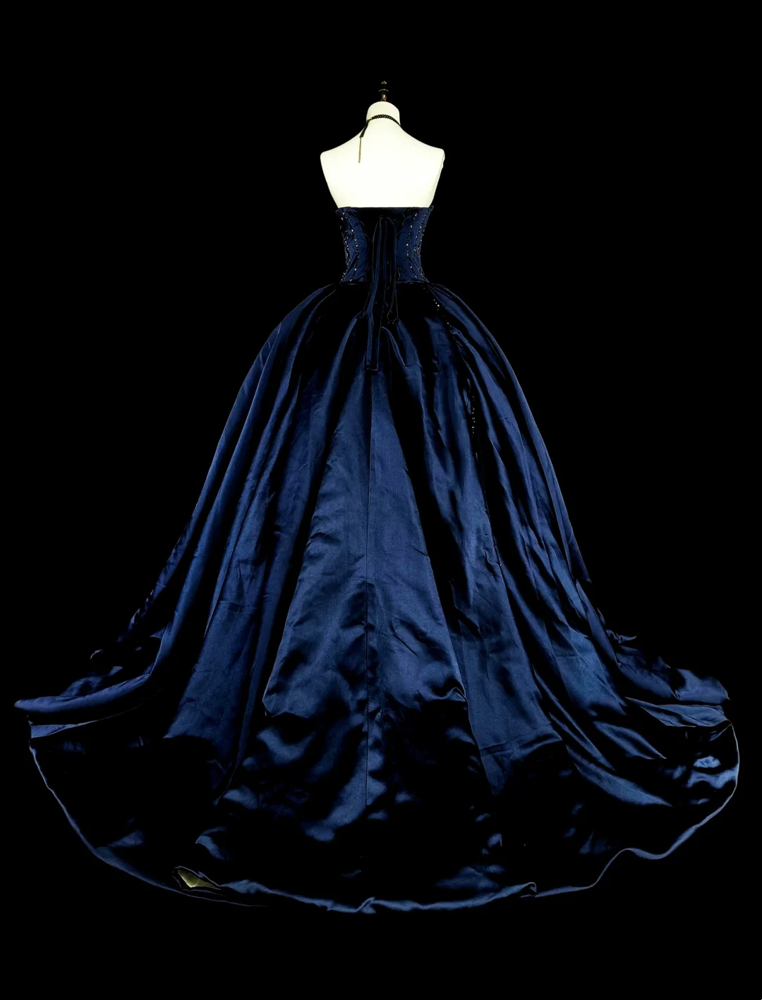Trägerloses silbernes Vintage-Abendkleid, A-Linie, Geburtstagskleid J9370