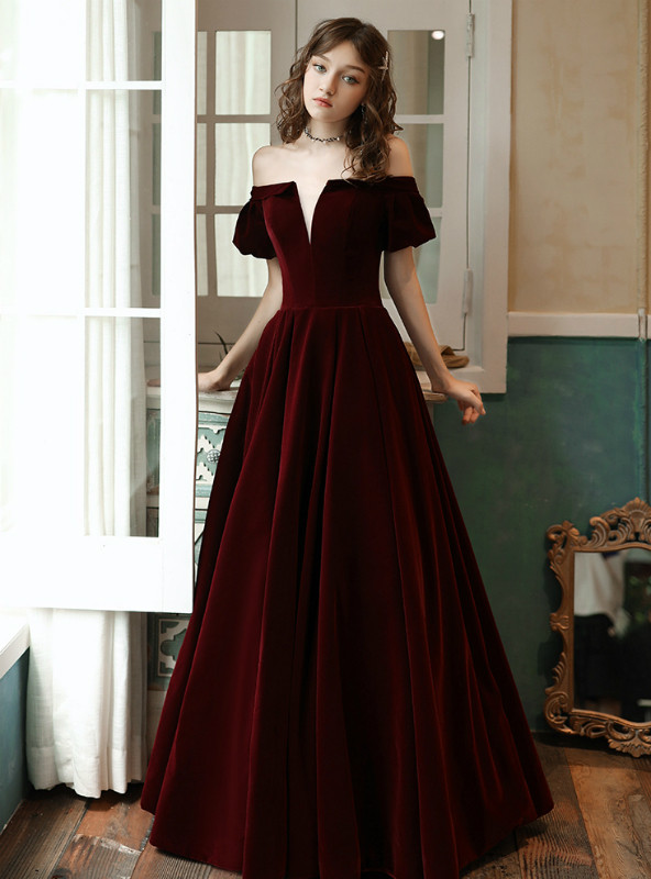 Robe de bal bustier violette en satin avec appliques, robe de soirée formelle J9413