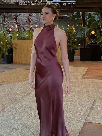 Trägerloses silbernes Vintage-Abendkleid, A-Linie, Geburtstagskleid J9370