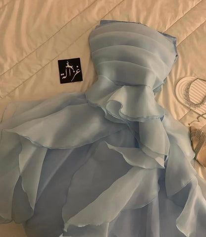 Robe de bal bustier violette en satin avec appliques, robe de soirée formelle J9413