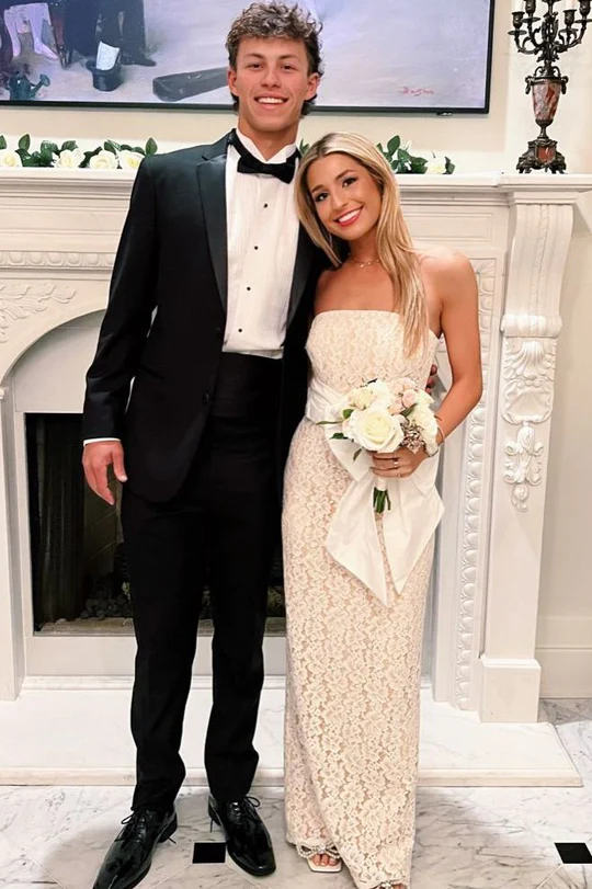 Trägerloses silbernes Vintage-Abendkleid, A-Linie, Geburtstagskleid J9370